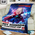 Personalized Sorcerer Baby Blanket – Custom CNN Superhero Design with Magic Quote & Photo
